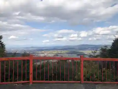 奥宮神社の景色