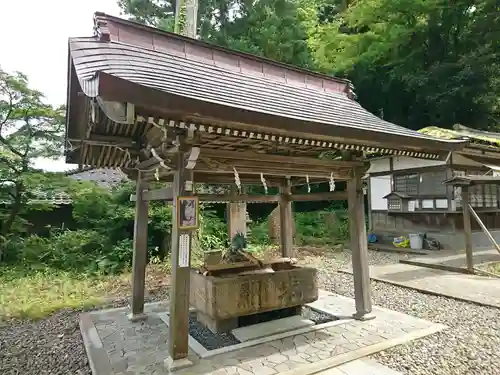 加賀神明宮の手水舎