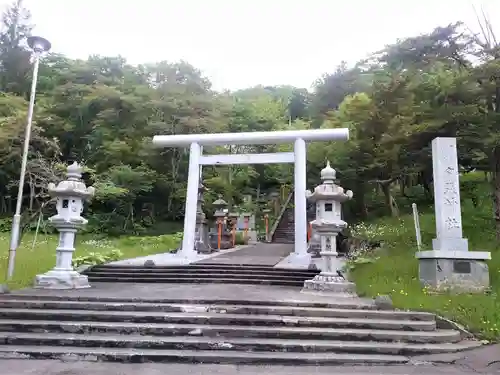 夕張神社の鳥居