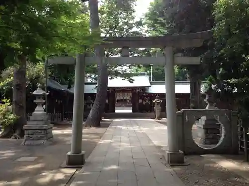 荻窪八幡神社の鳥居