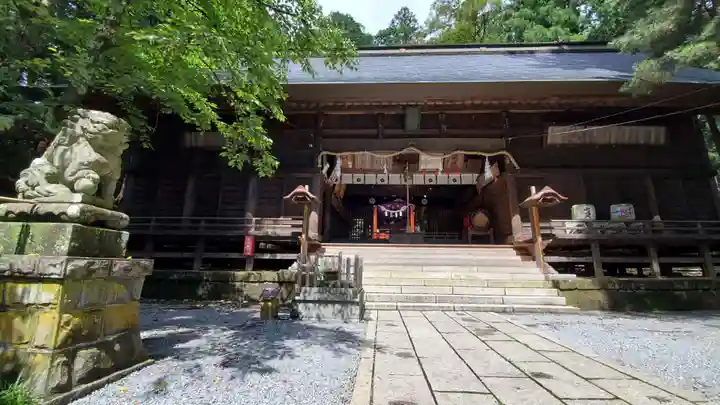 河口浅間神社の本殿・本堂