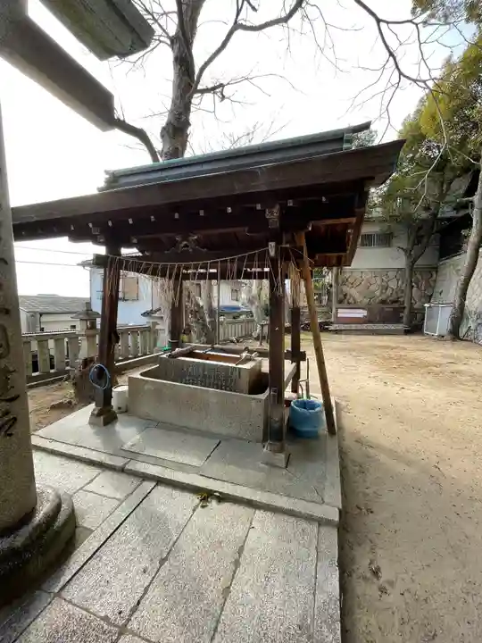 大山咋神社の手水舎