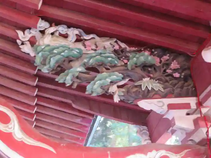 部田神社の芸術