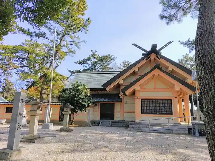 福釜神明神社の本殿・本堂
