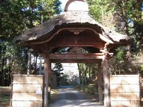 鏡忍寺の山門