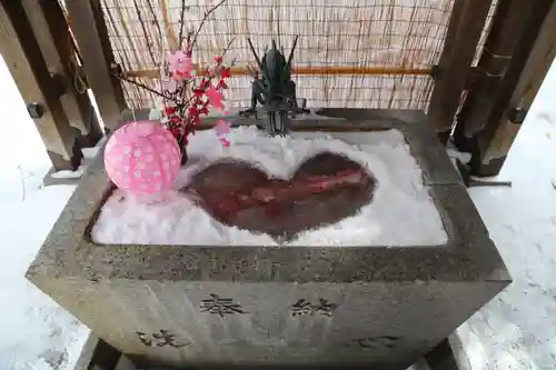 札幌諏訪神社の手水舎