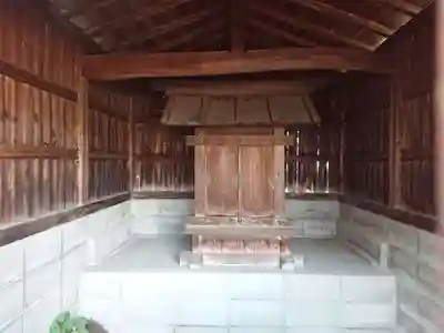 祠(山之神)の本殿・本堂