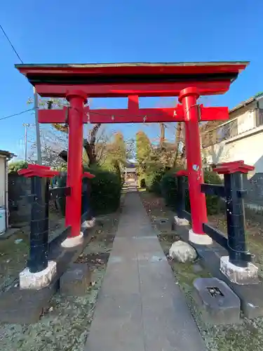 氷川神社の鳥居