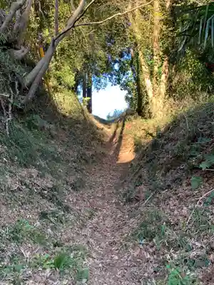 神社(名称不明)の周辺