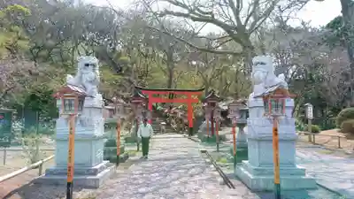高山稲荷神社の狛犬