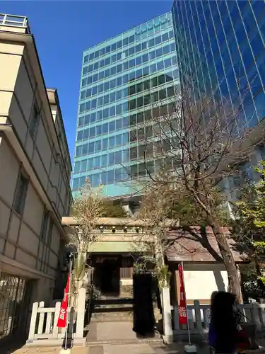  六本木天祖神社の鳥居