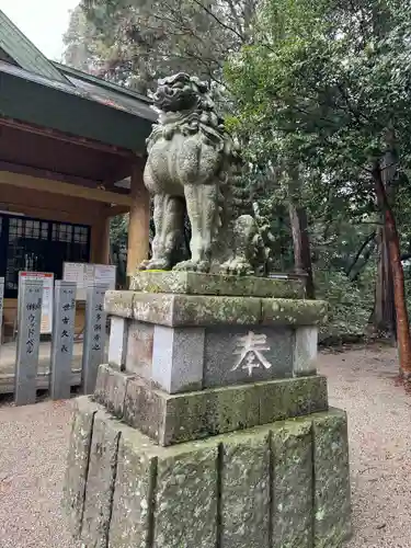 松阪神社の狛犬