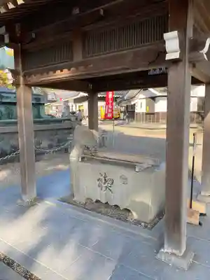 龍城神社の手水舎