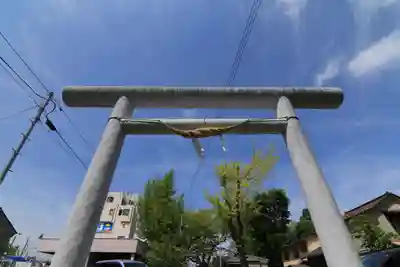 阿邪訶根神社の鳥居