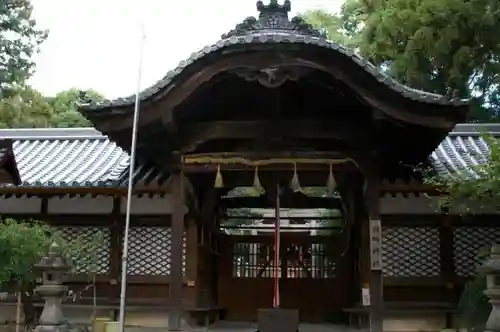 斑鳩神社の本殿