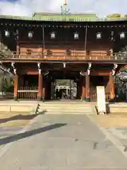 石切劔箭神社の山門