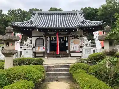 壺井八幡宮の本殿・本堂
