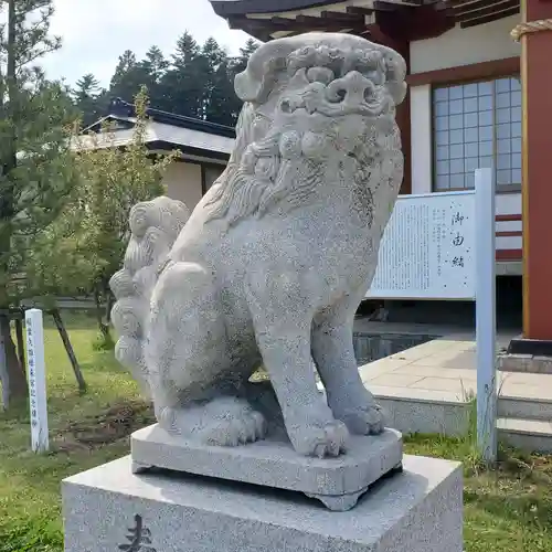 北海道東照宮の狛犬