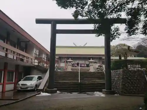 千葉縣護國神社の鳥居