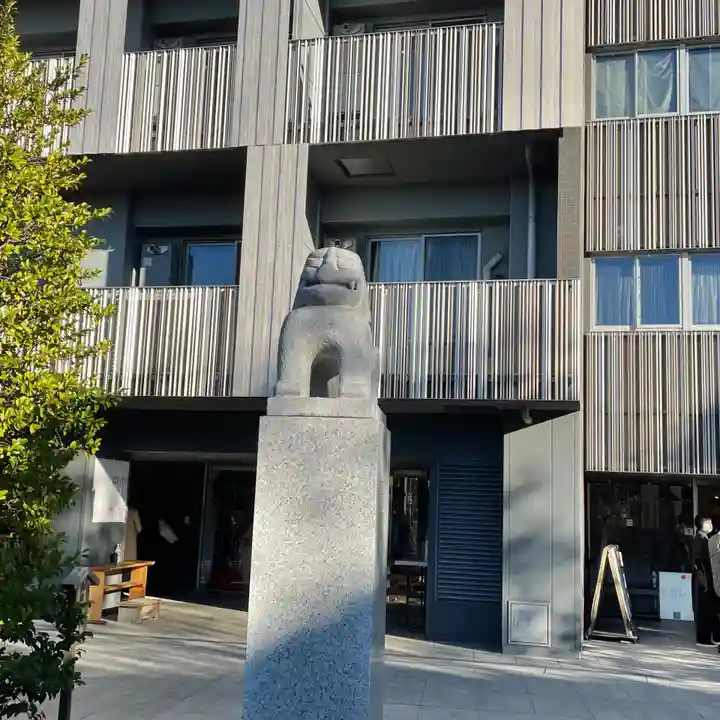 赤城神社の狛犬