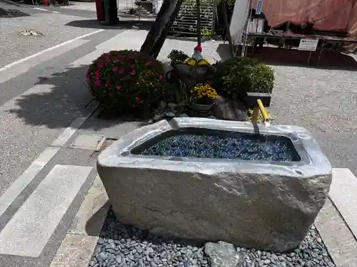 座光如来寺（元善光寺）の手水舎