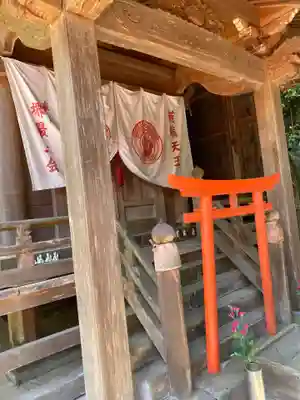 龍泉寺の鳥居