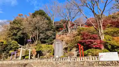 足利織姫神社の自然