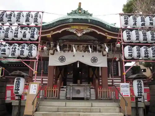 諏訪神社の本殿・本堂