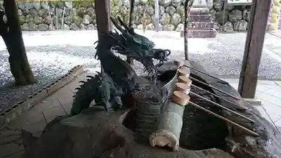 丹生川上神社(中社)の手水舎