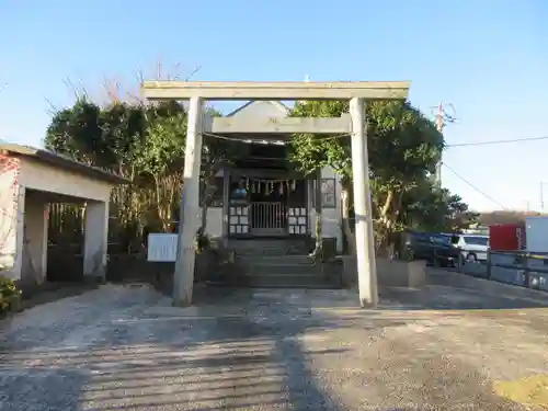 どんつく神社の鳥居