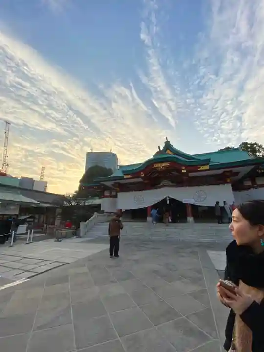 日枝神社の本殿・本堂