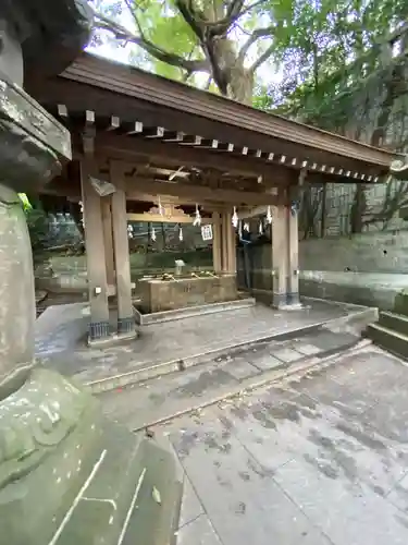 江島神社の手水舎