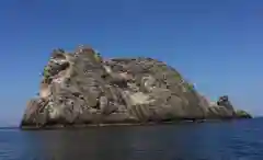 久多島神社の景色