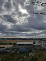 率土神社の景色