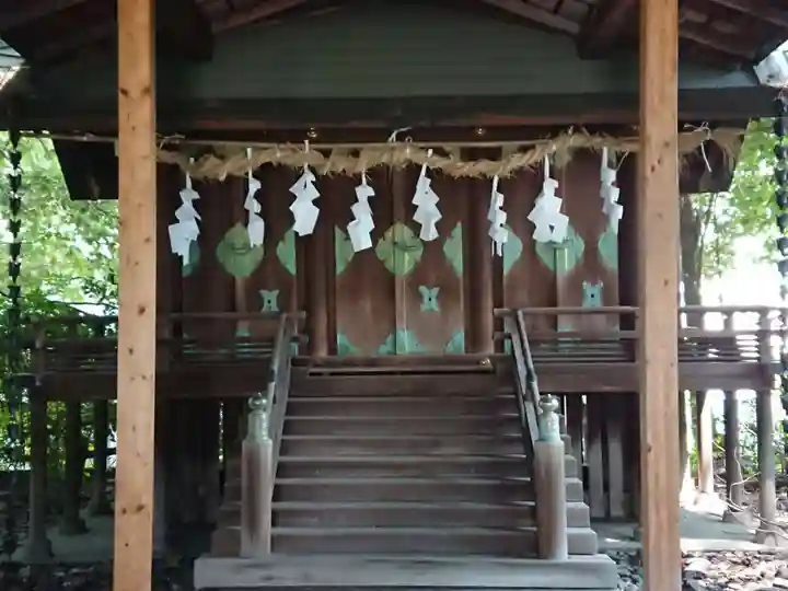 六軒神社の本殿・本堂