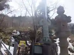 早池峰神社の塔