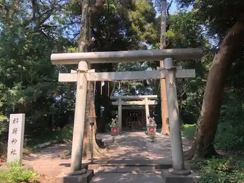 息栖神社の鳥居