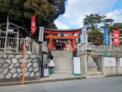 高塚熊野神社の鳥居