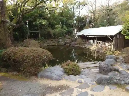 富知六所浅間神社の庭園