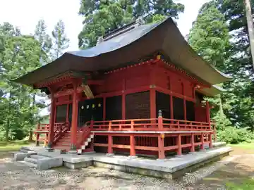 羽黒山東照社の本殿・本堂