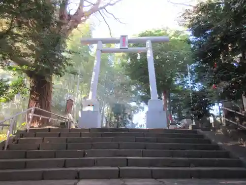 大稲荷神社の鳥居