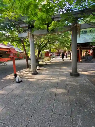 冠稲荷神社の鳥居