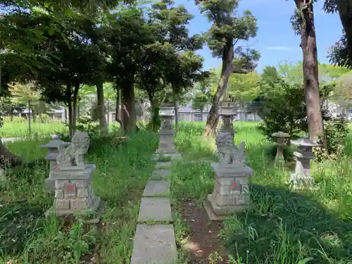 天王神社の狛犬