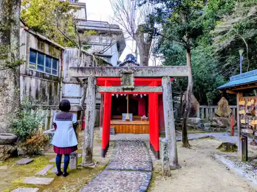 橿森神社の鳥居