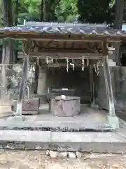 椿八幡宮の手水