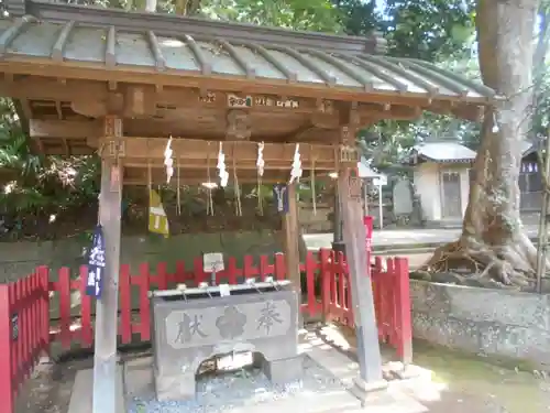 諏訪神社の手水舎