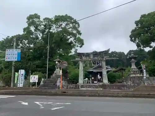 国片主神社の鳥居