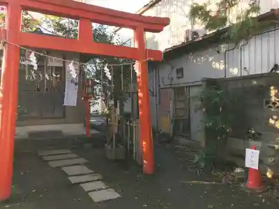 龍ケ崎八坂神社の鳥居
