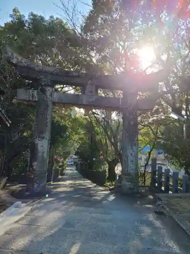 飯盛神社の鳥居