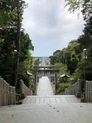宮地嶽神社の鳥居